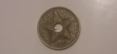 Congo Belgian - 10 cent 1922 foto