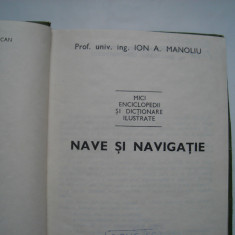 Nave si navigatie - Ion A. Manoliu