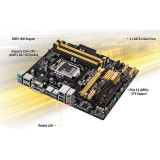 Cumpara ieftin Placa de baza ASUS B85M-E, LGA 1150, 4th gen, 4x DDR3, 4x SATA III, USB 3.0