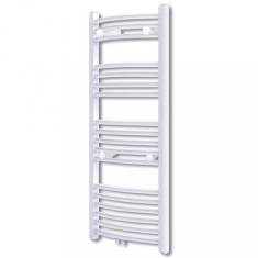 Radiator port-prosop &icirc;ncălzire centrală baie, curbat, 600 x 1160 mm