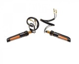 Set 2 lampi semnalizare Mini LED, carcasa plastic, filet prinde M8 Cod Produs: MX_NEW AM1463