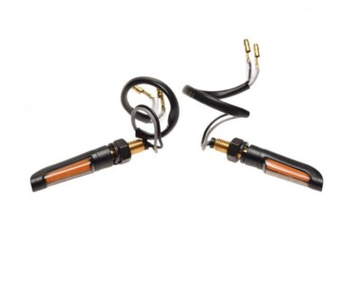 Set 2 lampi semnalizare Mini LED, carcasa plastic, filet prinde M8 Cod Produs: MX_NEW AM1463 foto