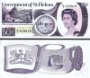 !!! F. RARR : ST. HELENA - 50 PENCE 1979 - P 5 - UNC