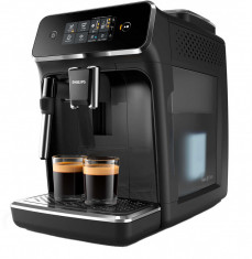 Espressor cafea automat Philips EP2221/40 Series 2000 cu spumant lapte manual, 1.8 l, 15 bari, negru foto