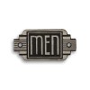 Decoratiune art deco din fonta pentru baia domnilor CS-40, Ornamentale