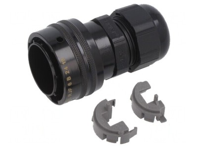 Conector RJ45 mufă PIN 8 RJF pe cablu IP68 foto