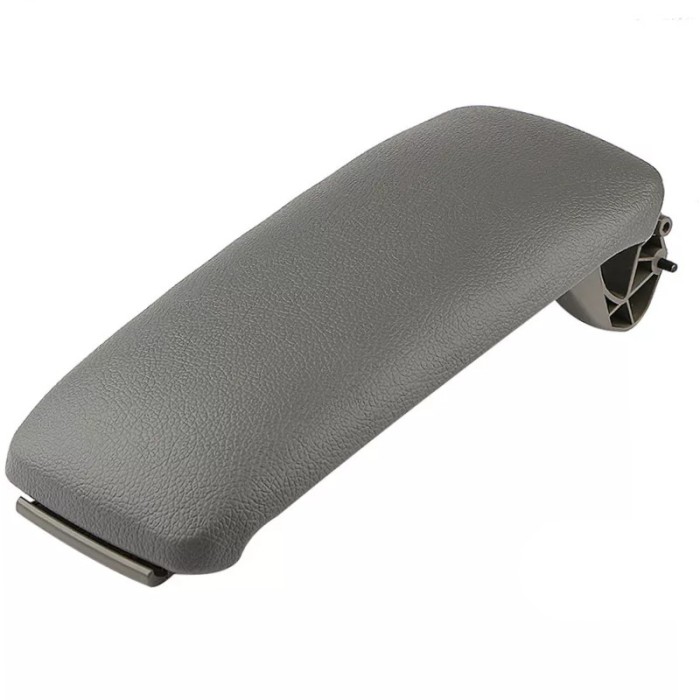 Capac cotieră Audi A3 8P (05.2003-05.2013), gri, piele ecologica (Capac)