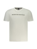 Cumpara ieftin Tricou barbati, cu imprimeu cu text, Regular fit, Alb, S