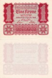 AUSTRIA 1 krone 1922 UNC!!!