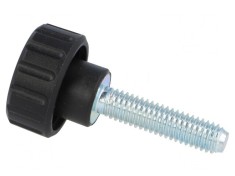 Buton Reglare Poliamidă &Oslash;20mm M6 25mm