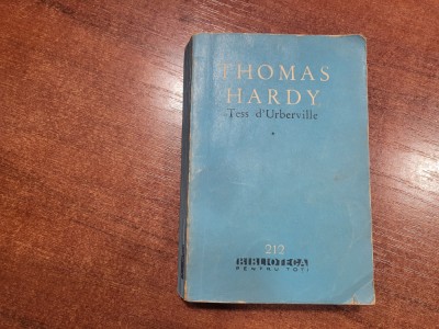 Tess d&amp;#039;Urbeville vol.1 de Thomas Hardy foto