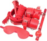 Set Rosy Bondage 7pcs Rosu