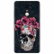 Husa silicon pentru Xiaomi Remdi Note 3, Colorful Skull Roses Space