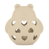 Petite&amp;Mars Bear Basil 0m+ jucărie zornăitoare Desert Sand 1 buc