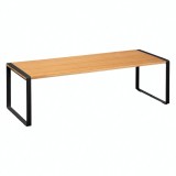 Etajera 5Five Blackwood cu structura metalica, 50x18x15 cm, negru Household NewTrend