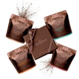 Cocosolis Luxury Coffee Scrub Box Cutie de lux cu 4 scrub-uri naturale organice - 3 pentru corp și 1 pentru față 4 x 70 g