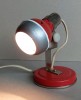 Veioza romaneasca metalica gen reflector, Electromotor anii 80, functionala, Lampi