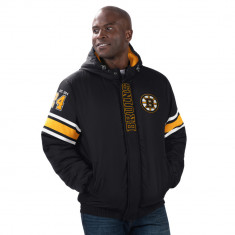 Boston Bruins geacă de bărbați cu glugă Tight End Winter Jacket - XXL