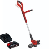 Einhell GE-CT 18/30 Li PXC + Starter Kit - Trimmer gazon 300 mm cap cu fir + Set 1 acumulator si incarcator Li-Ion 18 V 2.5 Ah