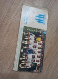 Cumpara ieftin UNIVERSITATEA CRAIOVA- PLIANT PREZENTARE ECHIPA FOTBAL, ANII &#039;70