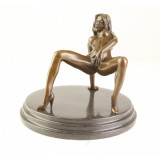 Nud - statueta erotica din bronz pe soclu din marmura FA-85, Nuduri