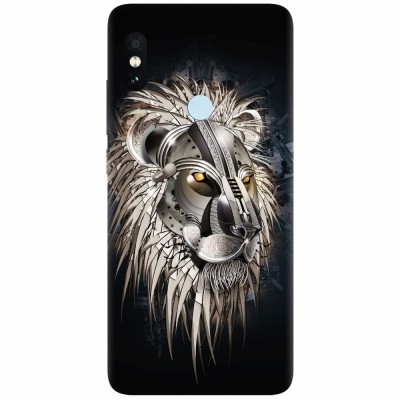 Husa silicon pentru Xiaomi Redmi S2, Abstract Lion 001 foto