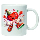 Cana alba personalizata &quot;Te iubesc model 4&quot;, INOVATIX&reg;️. 330ml