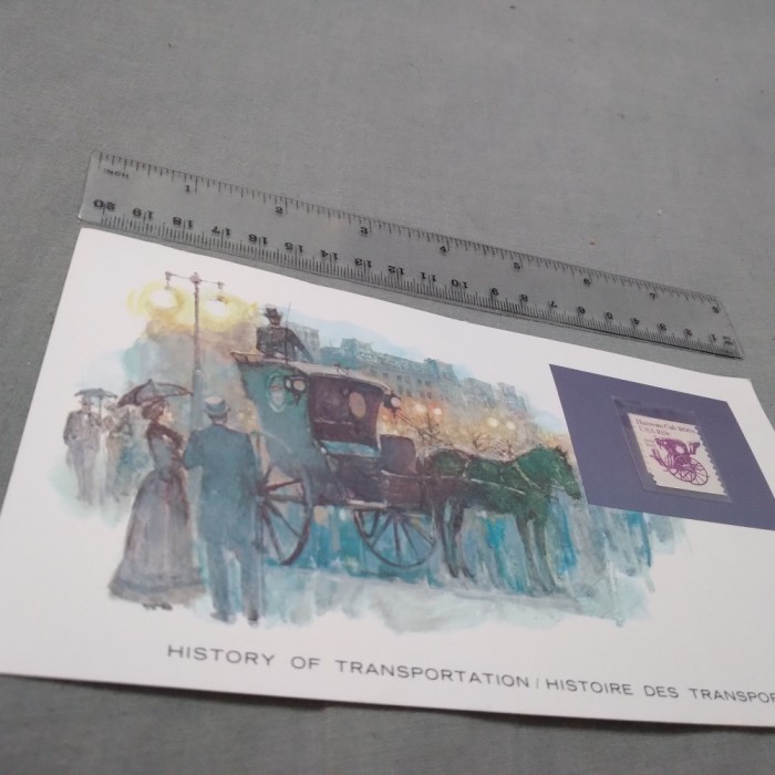 CARD SUVENIR CU TMBRU /E MAI MARE CA CP / USA