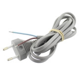 Cablu alimentare AC, 1.8m, 2 fire, culoare gri, CEE 7/16 (C) mufa, T143417