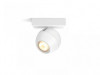 Spot LED Philips Hue Buckram, Bluetooth, GU10, 5W (50W), 350 lm, lumina alba