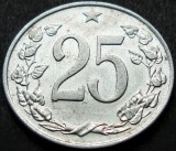 Moneda 25 HALERU - RS CEHOSLOVACIA, anul 1963 *cod 1025