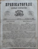 Cumpara ieftin Predicatorul ( Jurnal eclesiastic ), an 1, nr.46, 1857, alafbetul de tranzitie