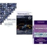 Pachet Bacalaureat 2026. Ghid complet Limba si literatura romana, Matematica pe intelesul tuturor M-mate-info, M-stiintele naturii si Informatica. cla