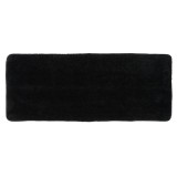 Covor De Baie Microfibra 50x120cm Anti Alunecare &ndash; Negru Culoare Negru