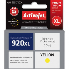 Cartus compatibil HP 920XL Yellow pentru HP CD974, Premium Activejet, Garantie 5 ani