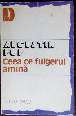 AUGUSTIN POP - CEEA CE FULGERUL AMANA (VERSURI/volum debut 1981/pref.M.PAPAHAGI) foto