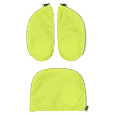 Set 3 buzunare Ergobag fluorescente, accesorii de siguranta pentru ghiozdan - RESIGILAT foto