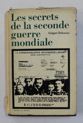 LES SECRETS DE LA SECONDE GUERRE MONDIALE par GRIGORI DEBORINE , 1972 foto
