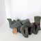 Statueta figurina cuplu CWSL 2004 Cubist Efect Metal, material compozit