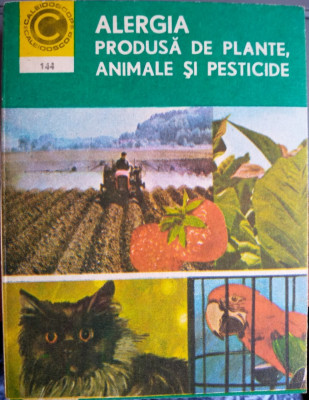 Alergia produsă de plante, animale și pesticide foto