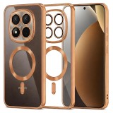 Husa premium Xiaomi Redmi Note 15 Pro+ 5G Asteroid GSM Luxury Crystal MagSafe, portocaliu