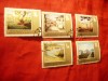 Serie mica Albania 1977 Pictura , 5 valori stampilate, Stampilat