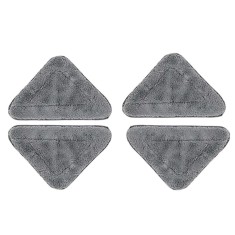 Set 4 lavete triunghiulare pentru mop, microfibra, reutilizabile foto