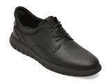 Pantofi eleganti GEOX negri, U664JA, din piele naturala