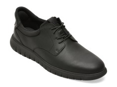 Pantofi GEOX negri, U664JA, din piele naturala