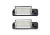 Set 2 buc lampa numar BMW Seria 3 (E36), 1992-1998, partea stanga, LED; TUNING,