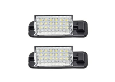 Set 2 buc lampa numar BMW Seria 3 (E36), 1992-1998, partea stanga, LED; TUNING, foto