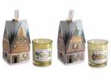 Cumpara ieftin Set 2 lumanari Craciun parfumate &Oslash; 7 cm x 8 H
