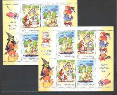 Romania.2010 EUROPA:Carti ptr. copii-Bl. TR.519 foto