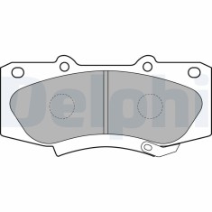 DELPHI LP2244 set placute frana,frana disc
